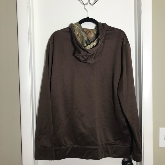 Mossy Oak Hoodie Sweater Size XL Brown Men’s Long Sleeve New Without Tags - Picture 2 of 8